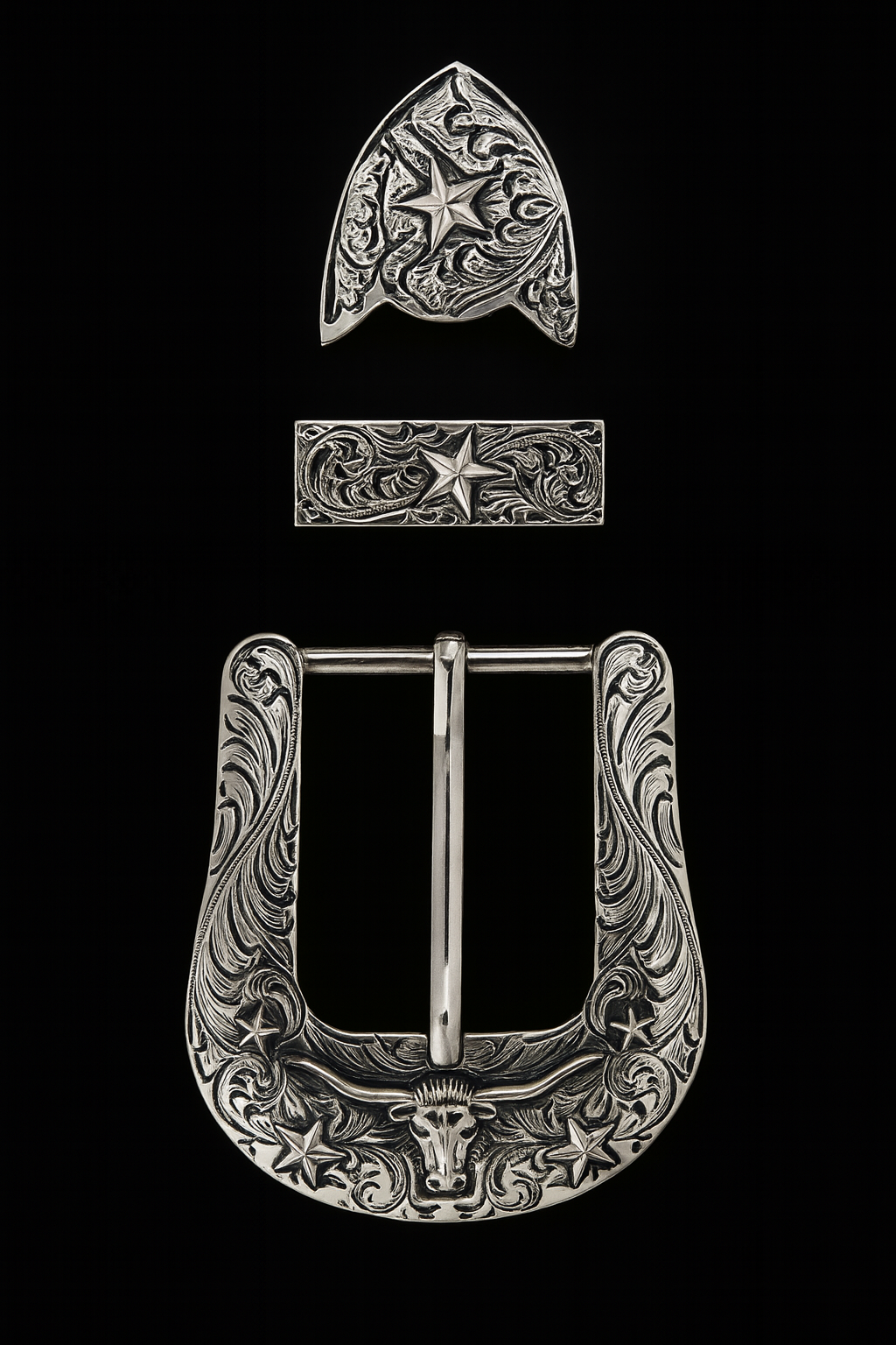 3 Piece Buckle Set