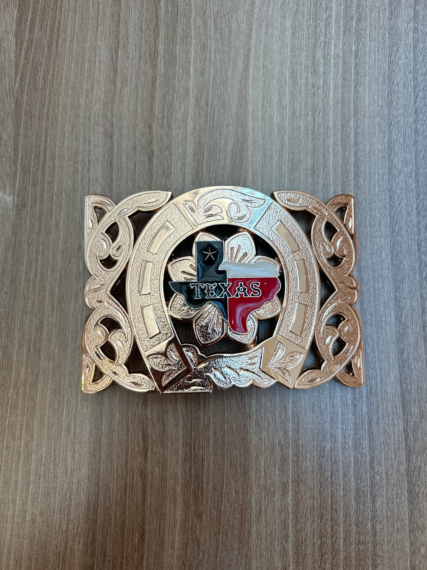 Western-style stainless steel belt buckle