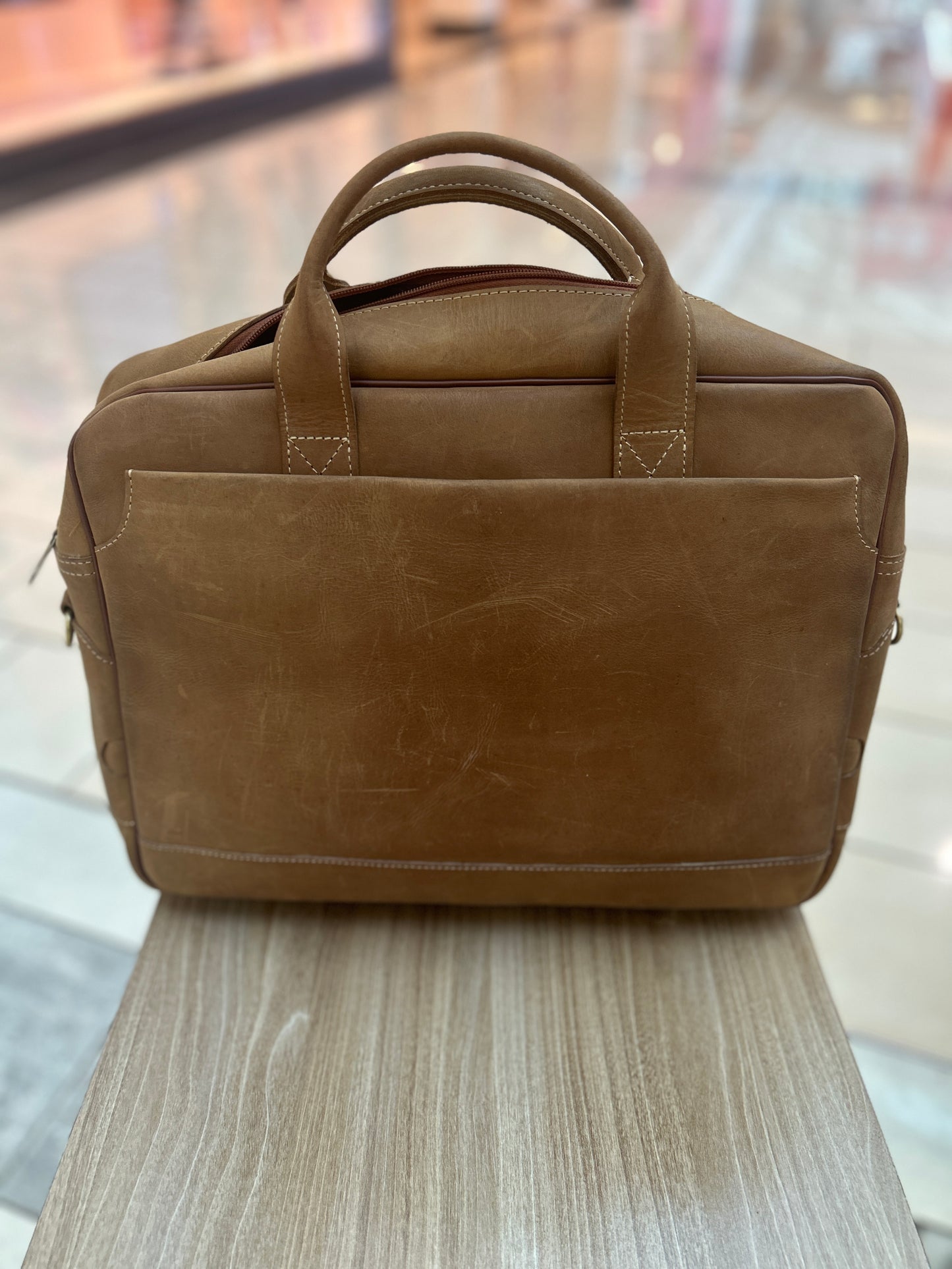 Leather Luxe Executive Briefcase