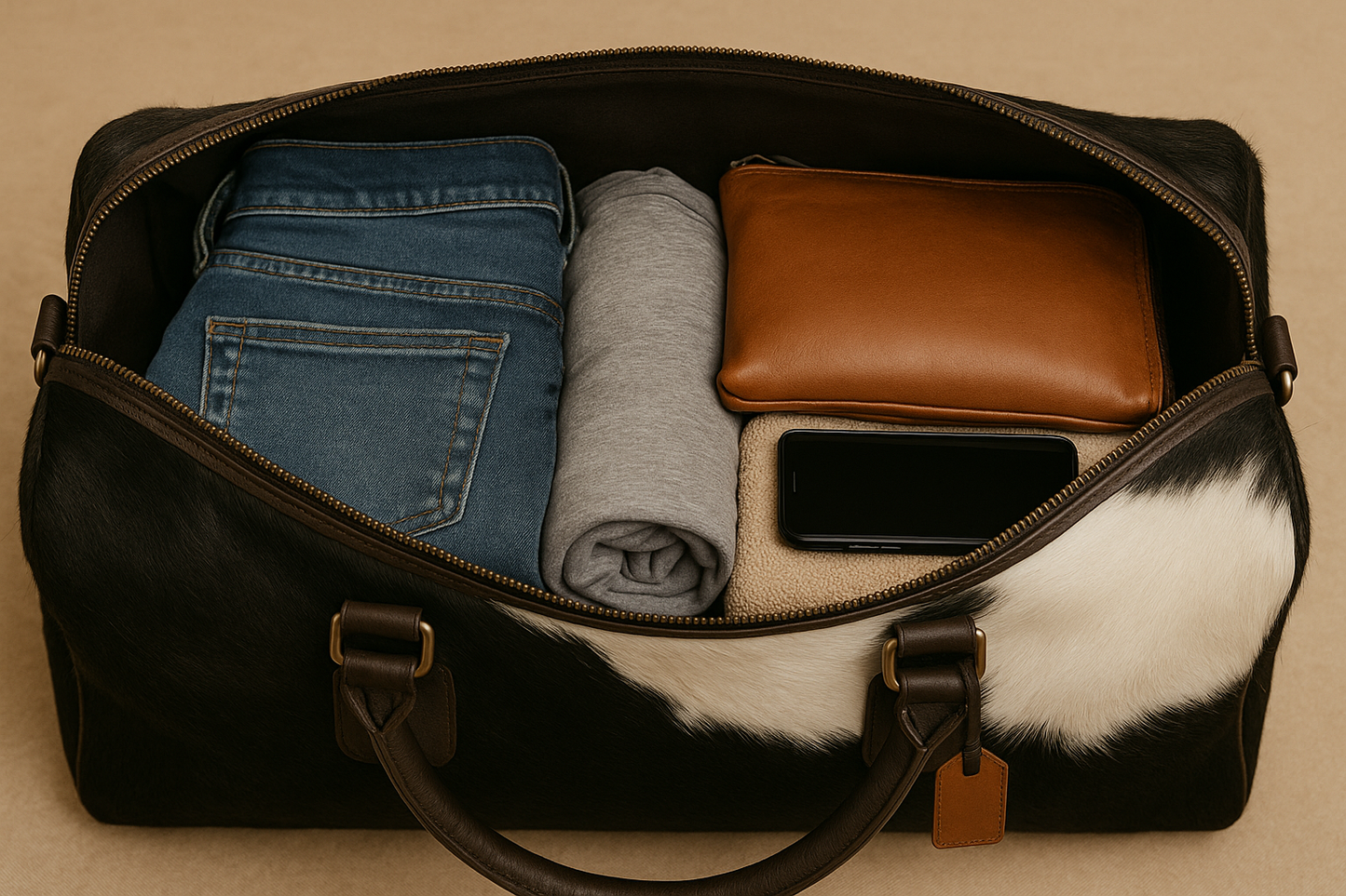 Nomad Cowhide Bag