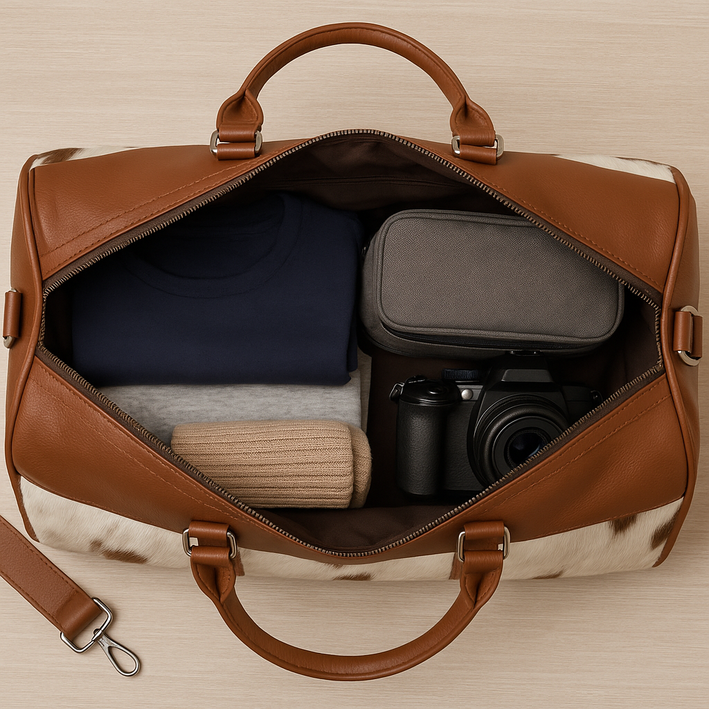 The Rustic Hide Duffle