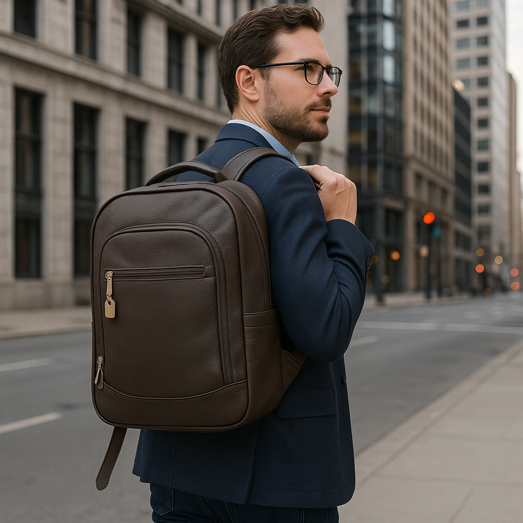 Leather Luxe Signature Pack | brown