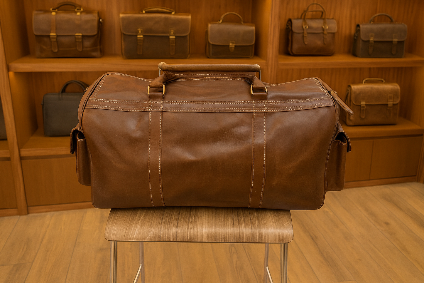 The Camel Oak Duffle