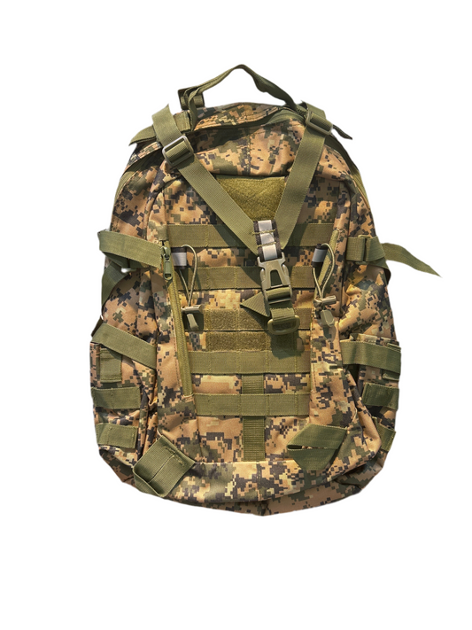 Camouflage bag pack | Leather Luxe Collection