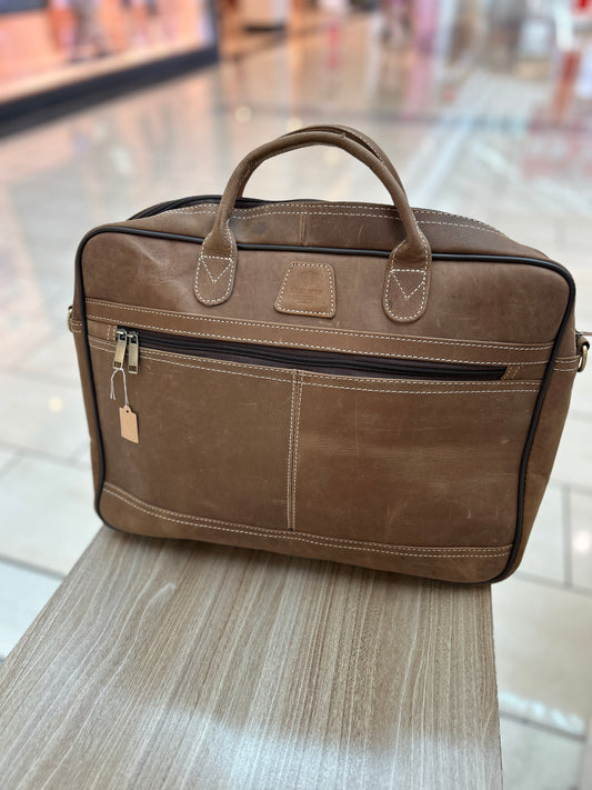 Leather Luxe Heritage Briefcase