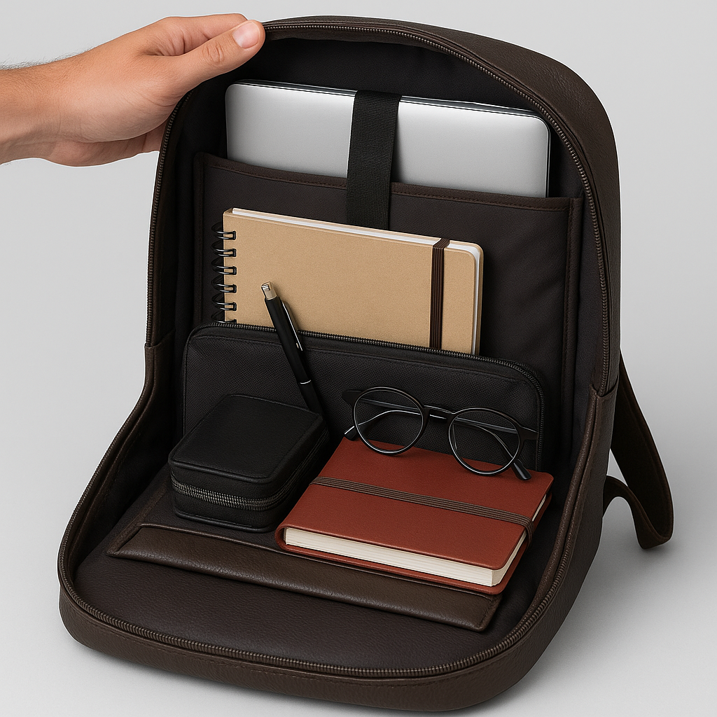 Leather Luxe Signature Pack | brown