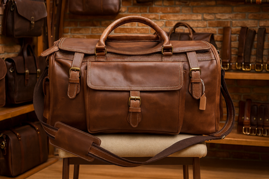 The Camel Oak Duffle